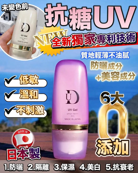 自然町抗糖UV 全效防曬啫喱 30ml (平行進口) - YAmall